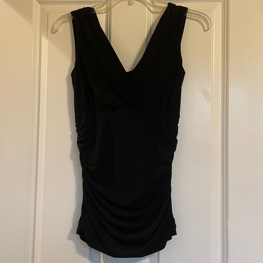 Elegant Black Sleeveless Top